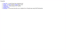 Tablet Screenshot of kitzmiller.org